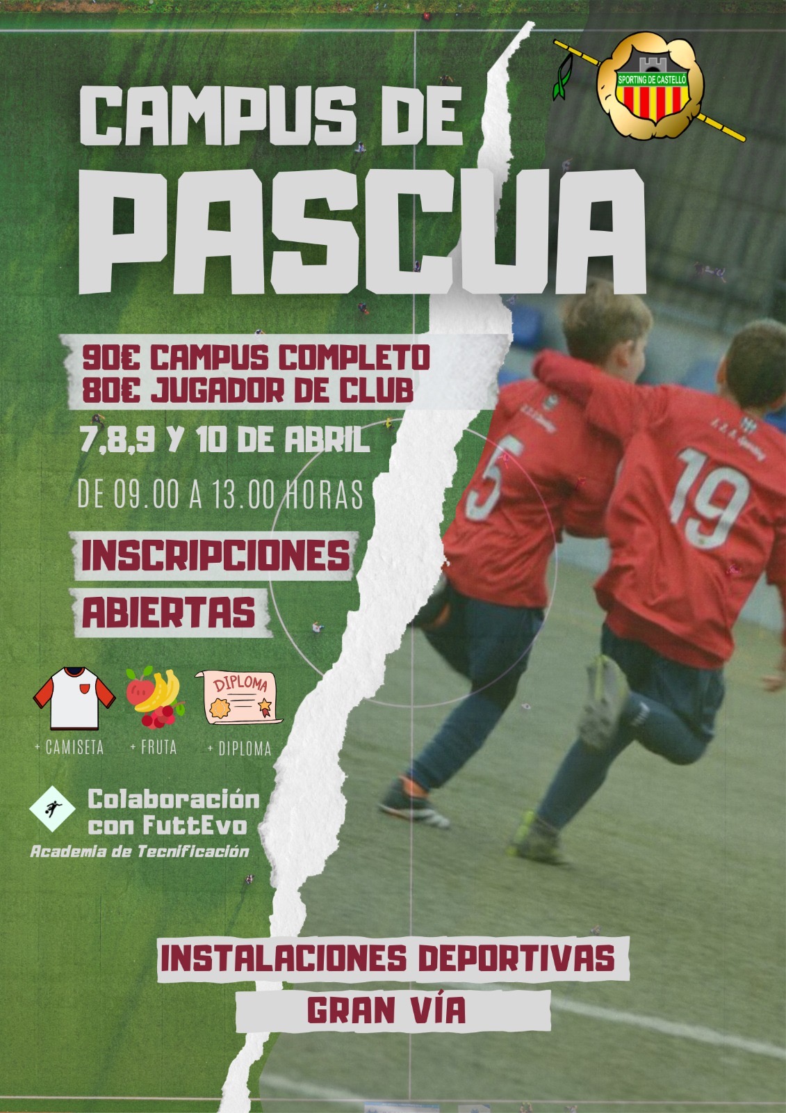 Apúntate al Campus de&nbsp;Pascua